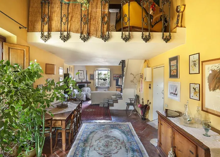 A Postcard View In A Vintage Apartment